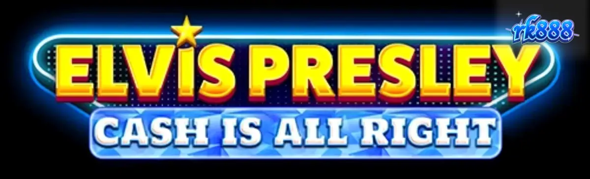 Panggung neon Las Vegas dengan tema Elvis Presley di slot Cash is All Right